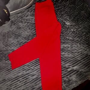 Hybrid & Company Bold Red Pants